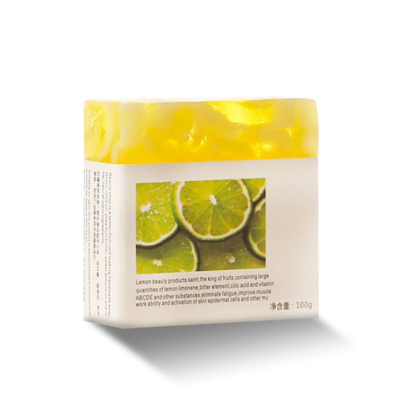 Lemon Soap Manufacturer - OEM Natural Vegan with Turmeric Kojic Acid