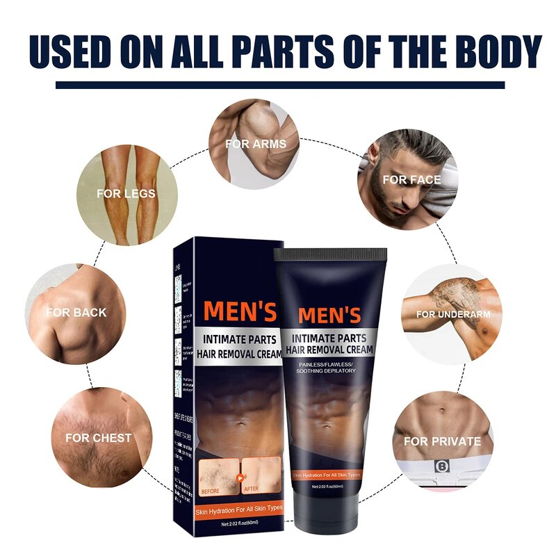 Hair Removal Cream Manufacturer - Factory Private Label Men's Inhibitor