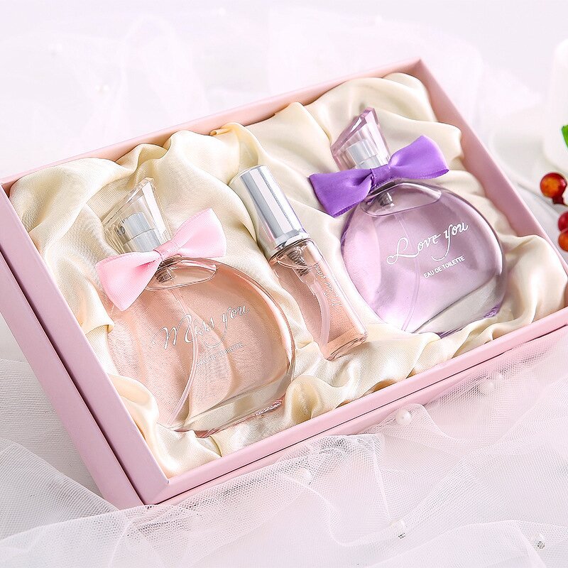 Perfume Set - Manufacturer 2023 New 50mL*2+15mL Long-lasting Mini Gift for Women