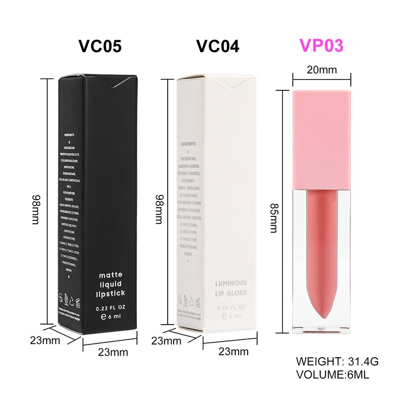 Lip Gloss - Manufacturer Factory Price Private Label Vegan Custom Logo Cosmetics