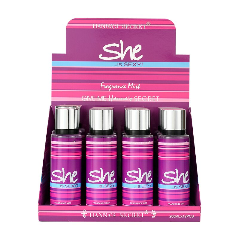 Perfume Spray - Manufacturer OEM 200mL Hanna's Secret Floral Eco-friendly Long-lasting