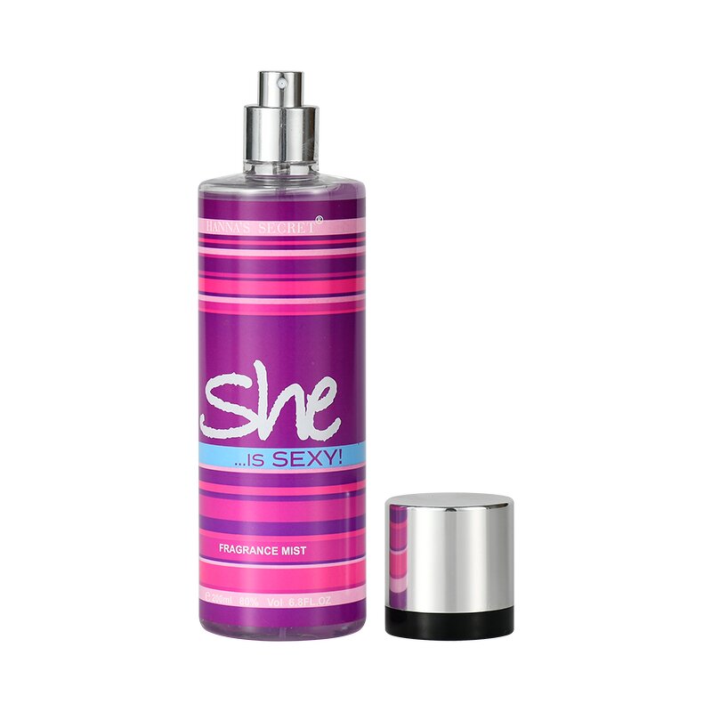 Perfume Spray - Manufacturer OEM 200mL Hanna's Secret Floral Eco-friendly Long-lasting