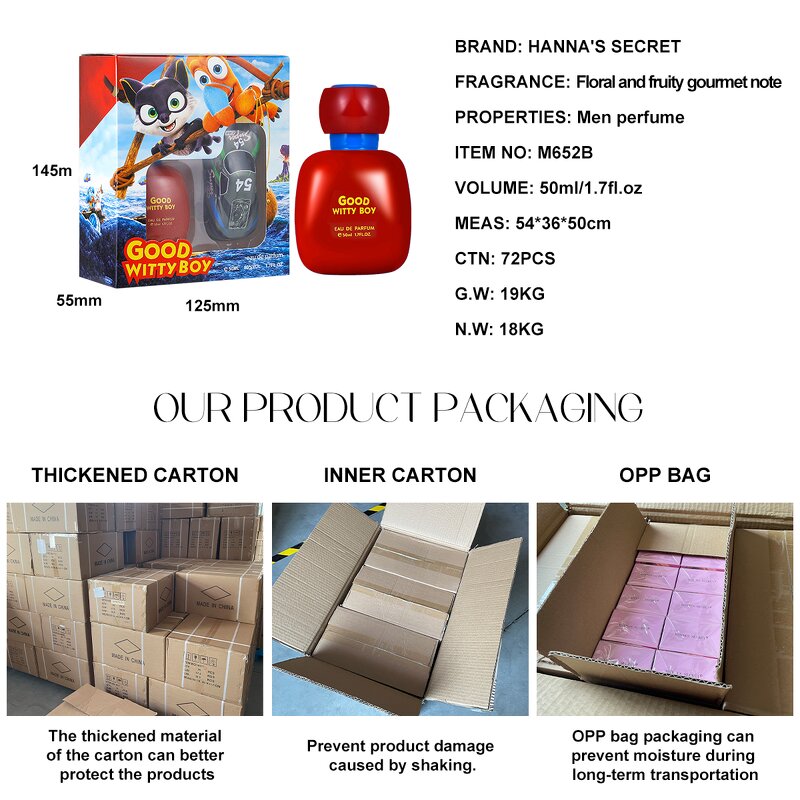 Perfume Set - Manufacturer 50mL Custom Original Kids Floral Fruity Baby Perfume