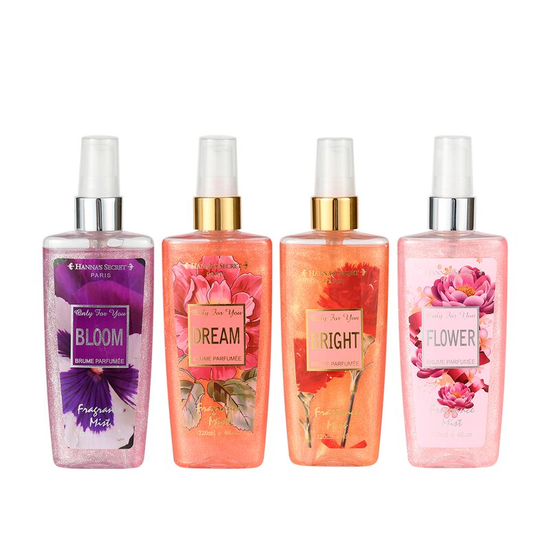 Perfume Set - Manufacturer Wholesale Travel Mini 120mL Floral Splash Mist Women
