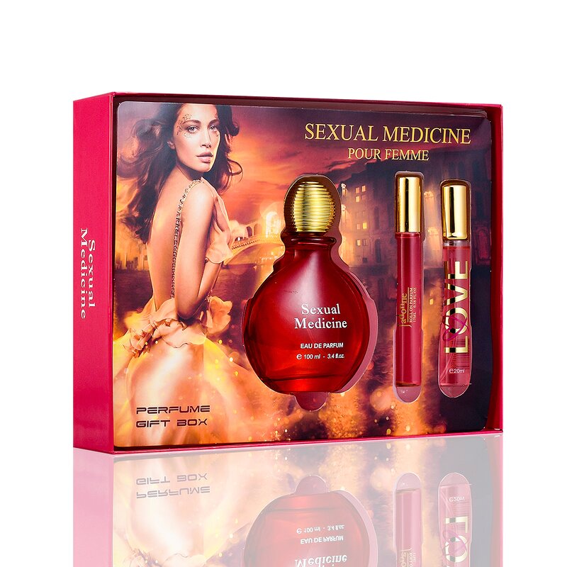 Perfume Set - Manufacturer OEM 3pcs Long-lasting Body Spray Cologne Gift Set Women