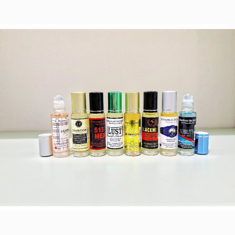 Perfume Roller - Manufacturer 15mL Mini 8 Scents Portable Pocket Oil Perfume for Men