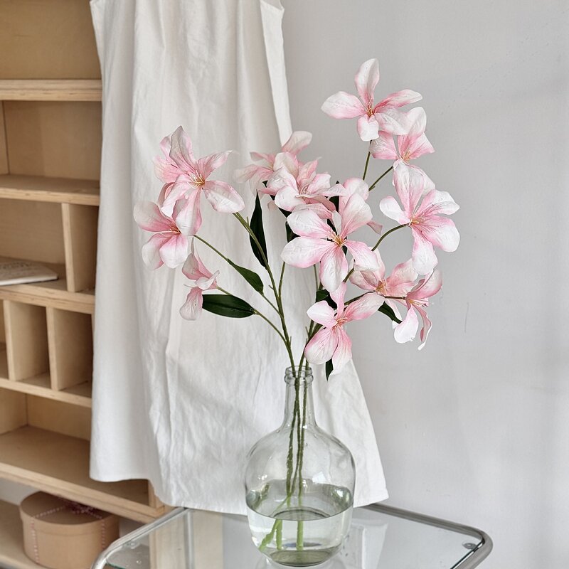 Artificial Flower Manufacturer - Luxury Flame Orchid for Living Room Decor