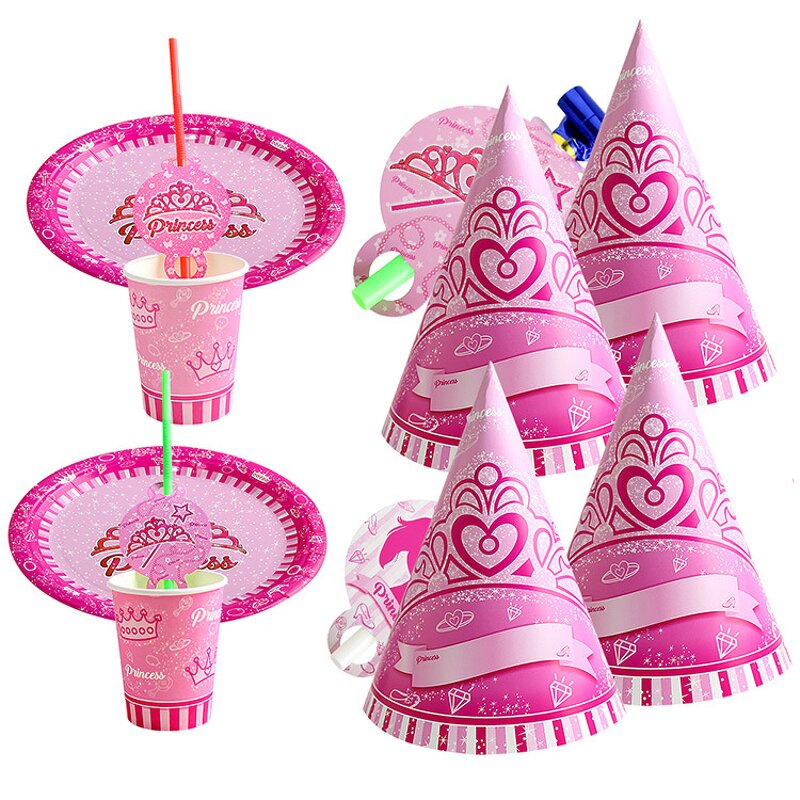 Party Tableware Set Manufacturer - New Style Kid's Birthday Themed Disposable