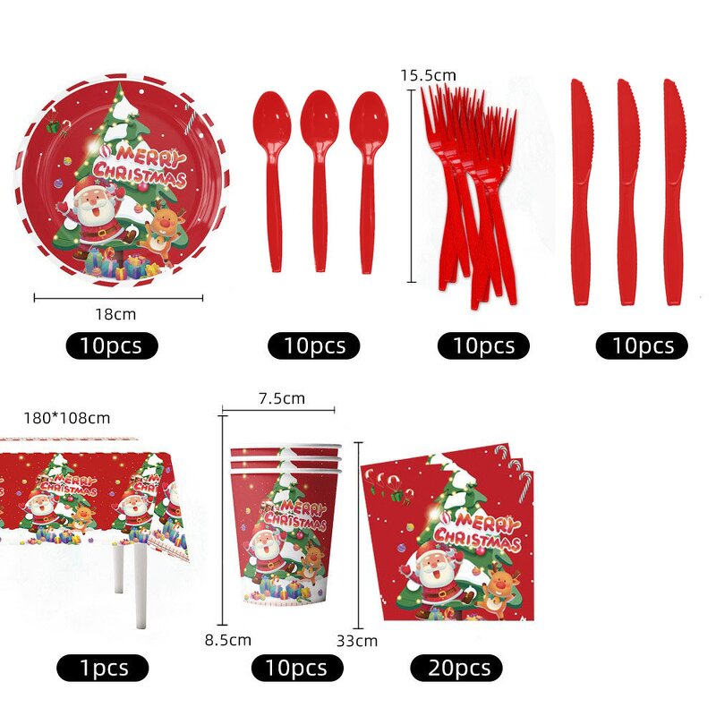Christmas Tableware Set Manufacturer - 2025 Modern Theme for Ramadan Banquet