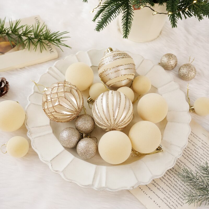 Christmas Ball Ornaments Manufacturer - Wholesale Red Flocking Velvet Fabric Baubles