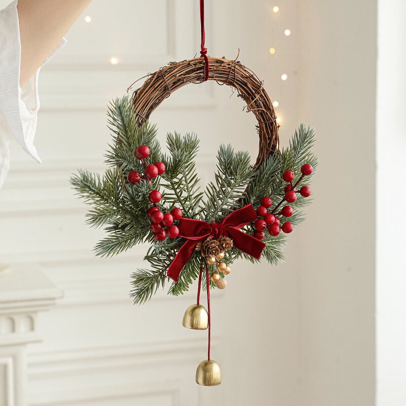 Christmas Decoration Manufacturer - Factory Direct 30-40cm Jingle Bells Hanger
