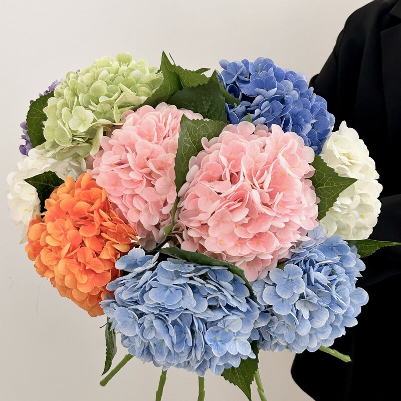 Artificial Flower Manufacturer - Handmade Hydrangea for Hotel Wedding Decoration