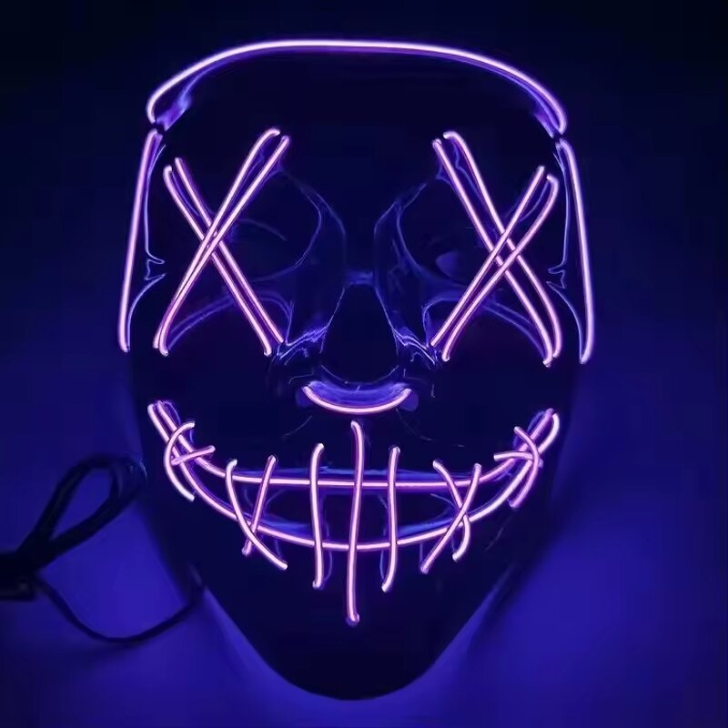 Halloween Mask Manufacturer - Wholesale LED Luminous Role-playing Scary
