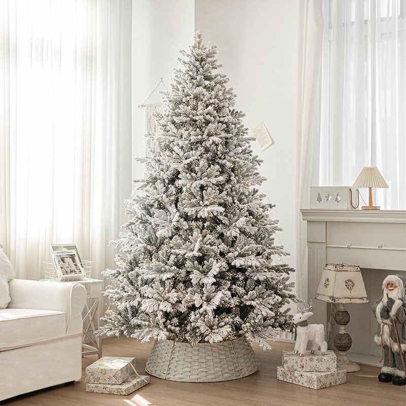 Christmas Tree Manufacturer - 2.4-meter Large Encrypted Snow with Flocking