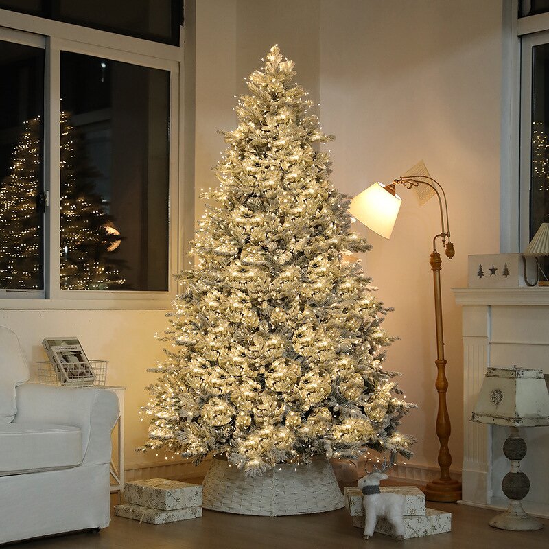 Christmas Tree Manufacturer - 2.4-meter Large Encrypted Snow with Flocking