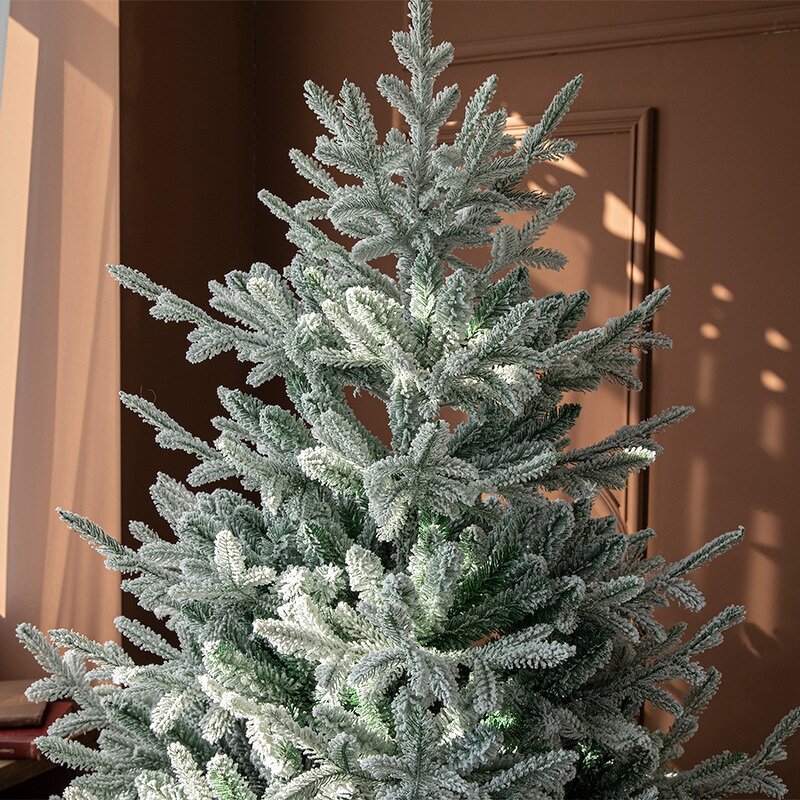 Christmas Tree Manufacturer - PE Snow Tree 2.4-meter for Home Living Room