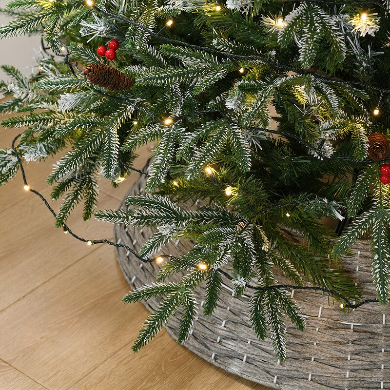 Artificial Christmas Tree Manufacturer - 2.4-meter PVC Pine Needle for Mall Hotel