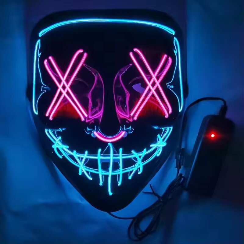 Halloween Mask Manufacturer - Wholesale LED Luminous Role-playing Scary