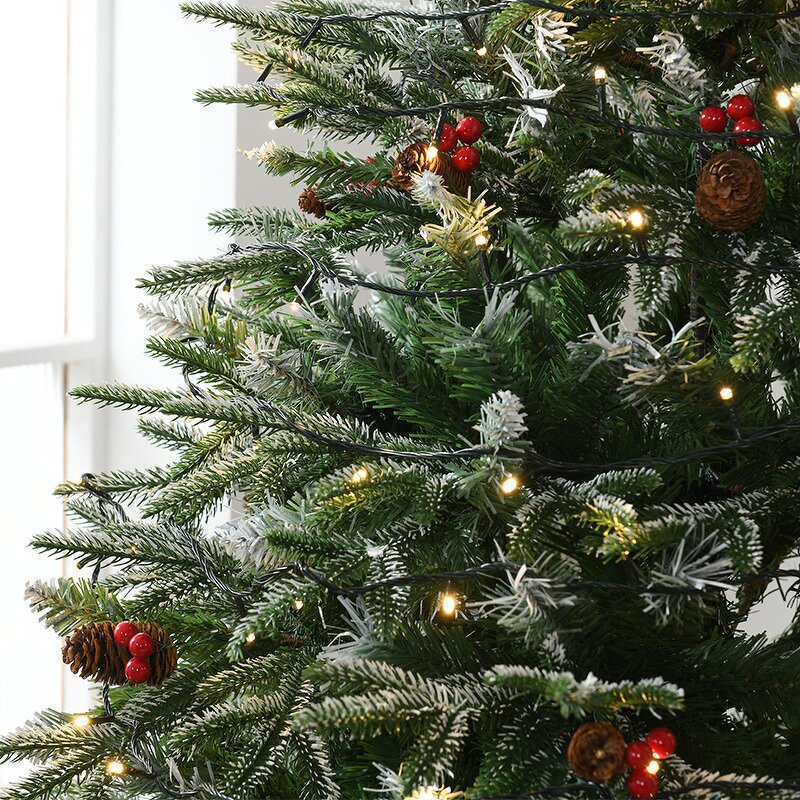 Artificial Christmas Tree Manufacturer - 2.4-meter PVC Pine Needle for Mall Hotel