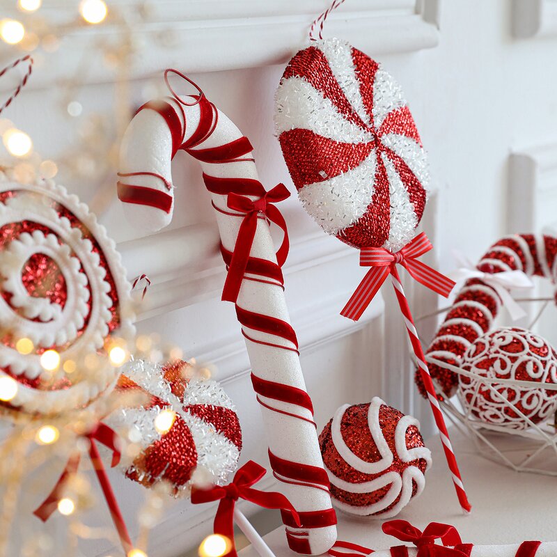Christmas Decorations Manufacturer - Customize Candy Mixed Sizes Lollipop