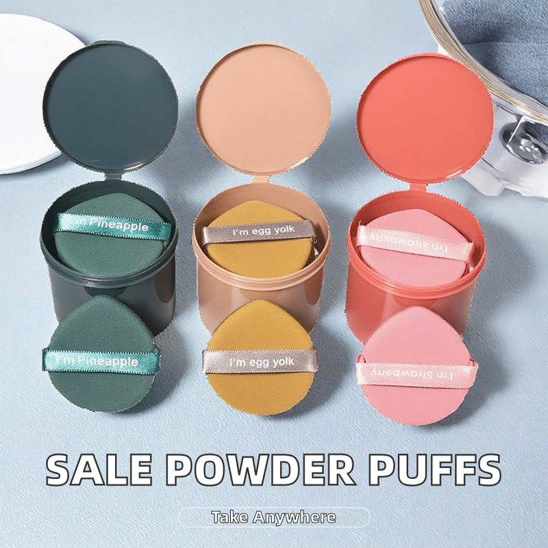 Makeup Puffs Manufacturer - Custom Water Drop Shape Sponge Material