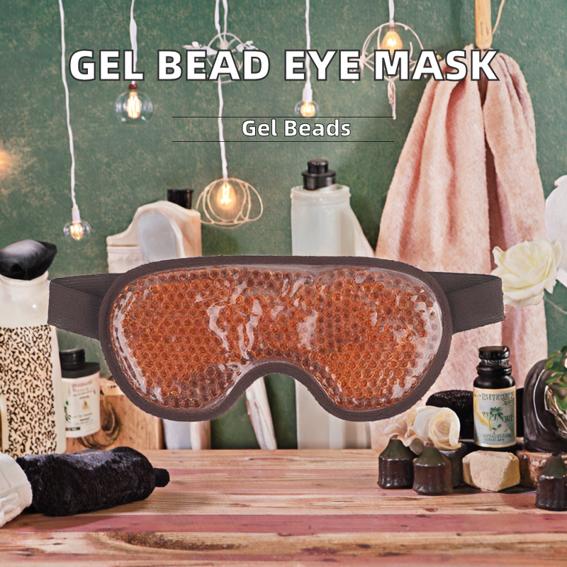 Gel Bead Eye Mask Manufacturer - Super Soft Plush Reusable Hot Cold Compress