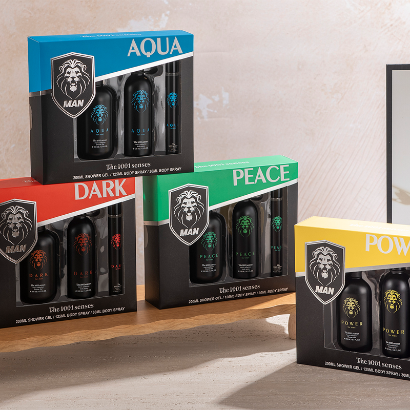 Gift Set - Manufacturer 3pcs Men's 30mL Perfume 200mL Wash 125mL Splash