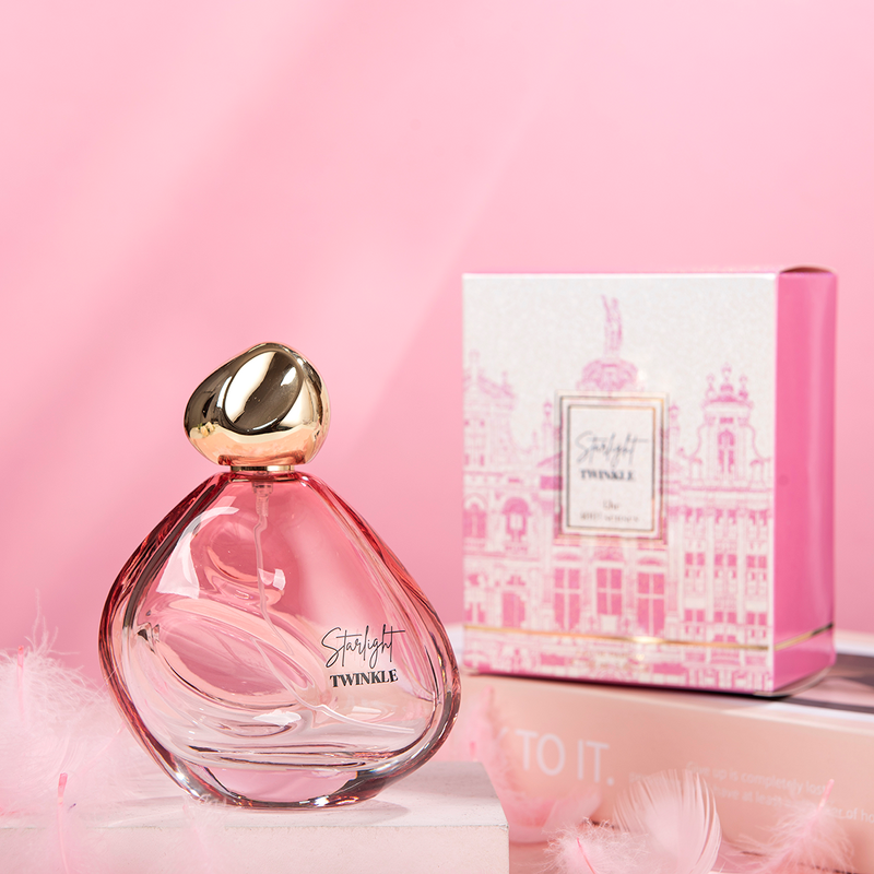 Perfume - Manufacturer OEM ODM Pink Blue Glass Bottle Gift Box for Women