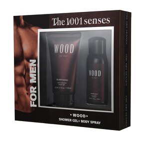 Gift Set - Manufacturer Men's 150mL Shower Gel 100mL Body Mist Fragrance