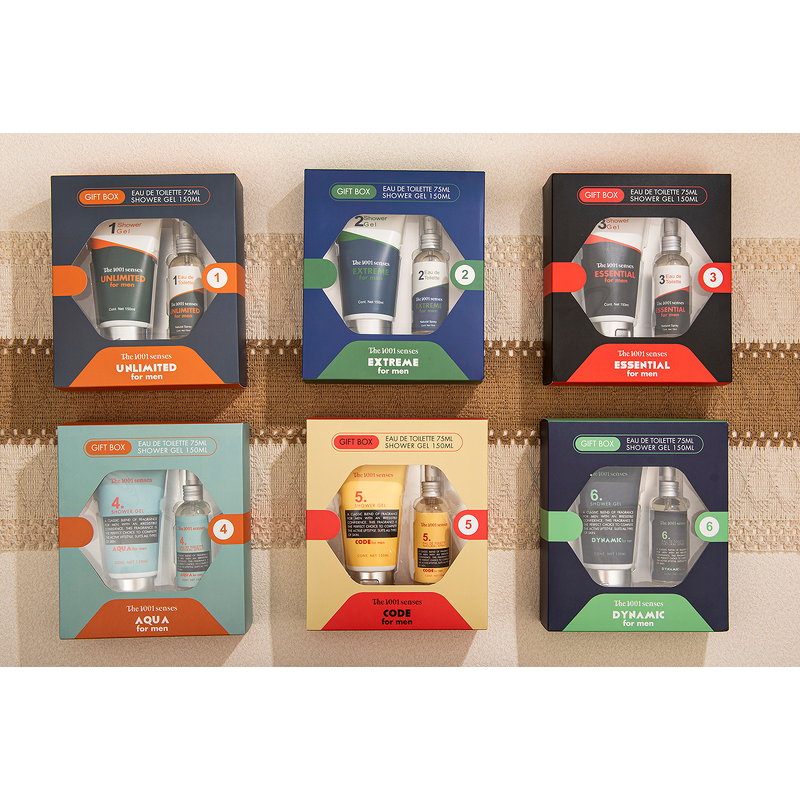 Gift Set - Manufacturer New Men's 150mL Wash 75mL Natural Spray Christmas