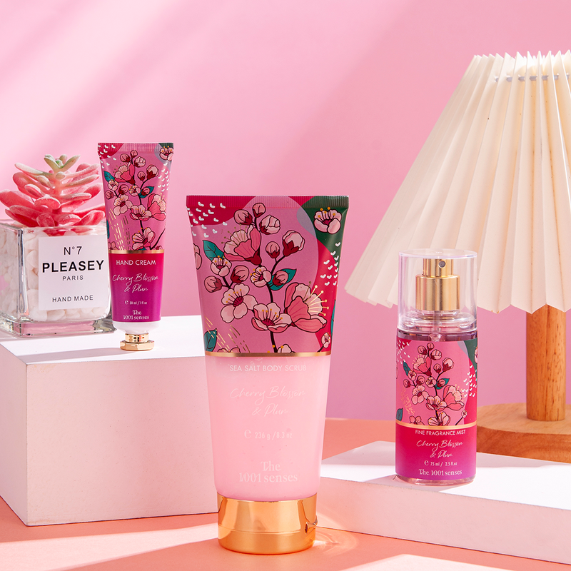 Gift Set - Manufacturer 3in1 75mL Mist 30mL Cream 236mL Scrub Floral Fruit