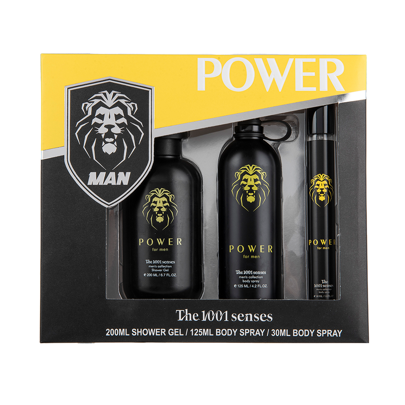 Gift Set - Manufacturer 3pcs Men's 200mL Gel 125mL Mist 30mL Mini Perfume