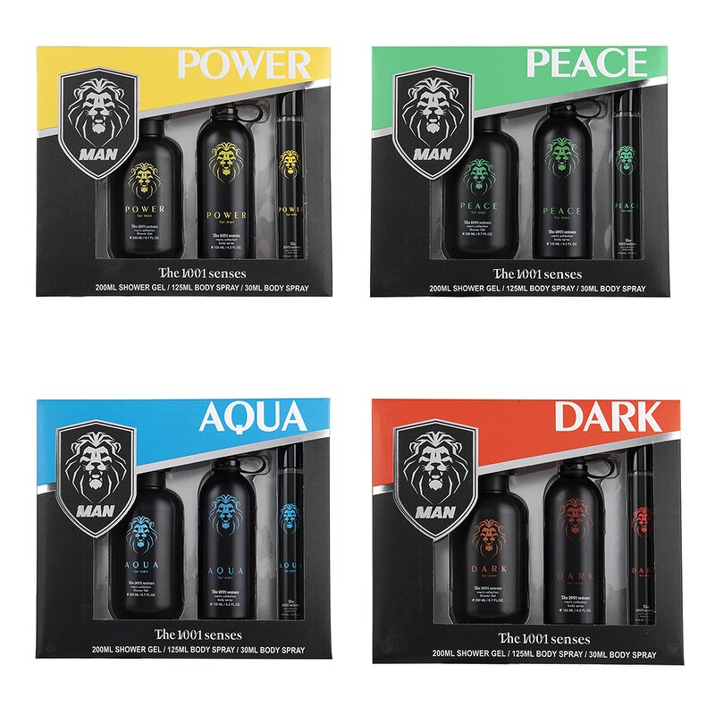 Gift Set - Manufacturer Men's Body Mist Perfume Shower Gel Body Care