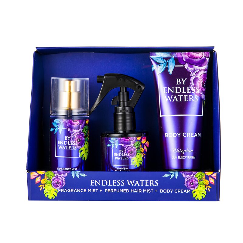 Gift Set - Manufacturer 1001 Senses Coconut 3pcs Hair Mist Lotion for Women