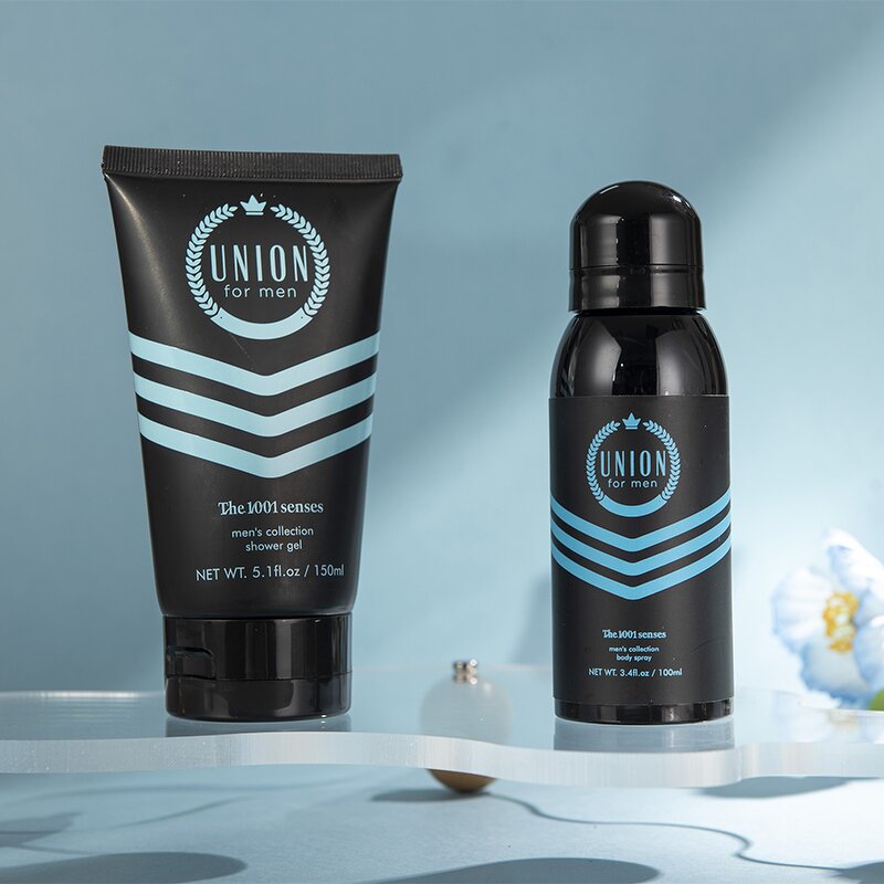 Gift Set - Manufacturer Factory Wholesale Men's 2pcs Mist Shower Gel Travel