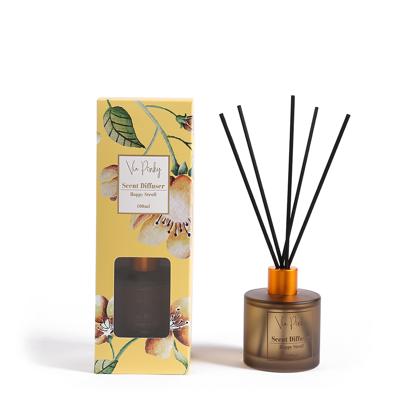Reed Diffuser - Manufacturer 100mL Wooden Lamp Christmas Home Fragrance Gift