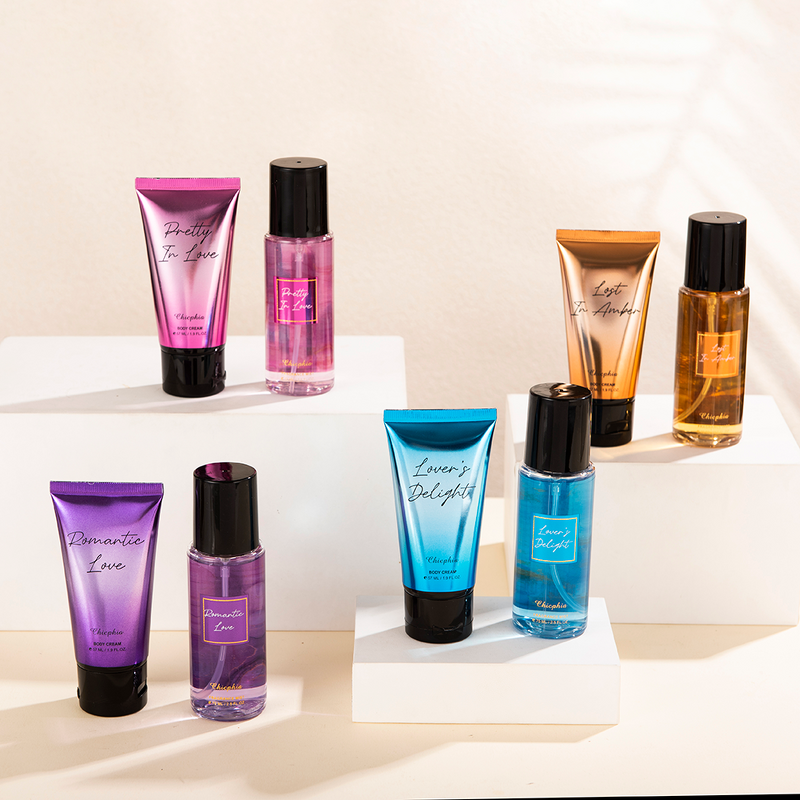 Gift Set - Manufacturer In-Stock Travel Perfume Spray Mist Cream Show Box