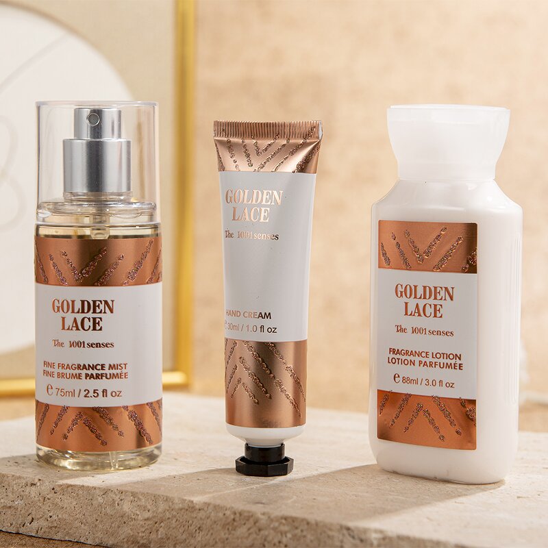 Gift Set - Manufacturer Custom 3pcs 75mL Splash 30mL Cream 88mL Lotion Women