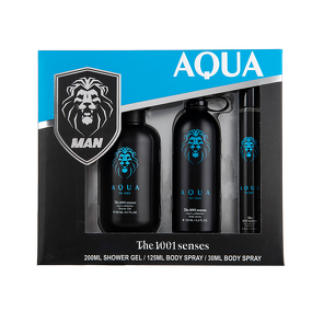 Gift Set - Manufacturer 3pcs Men's 30mL Perfume 200mL Wash 125mL Splash