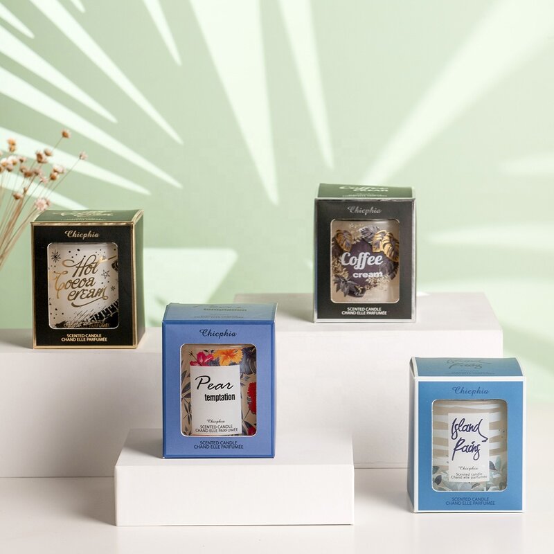 Candle - Manufacturer Custom Big Soy Jar Aromatherapy Home Gift Set for Women