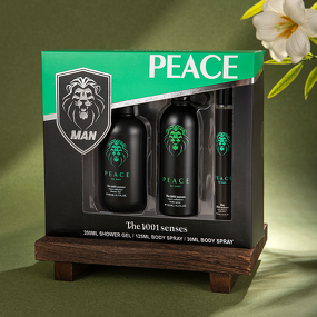 Gift Set - Manufacturer New Men's 200mL Wash 125mL Spray 30mL Mini Perfume