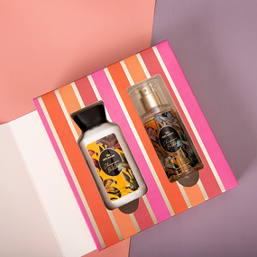 Gift Set - Manufacturer 2pcs 77mL Spray 88mL Lotion Christmas Winter for Women