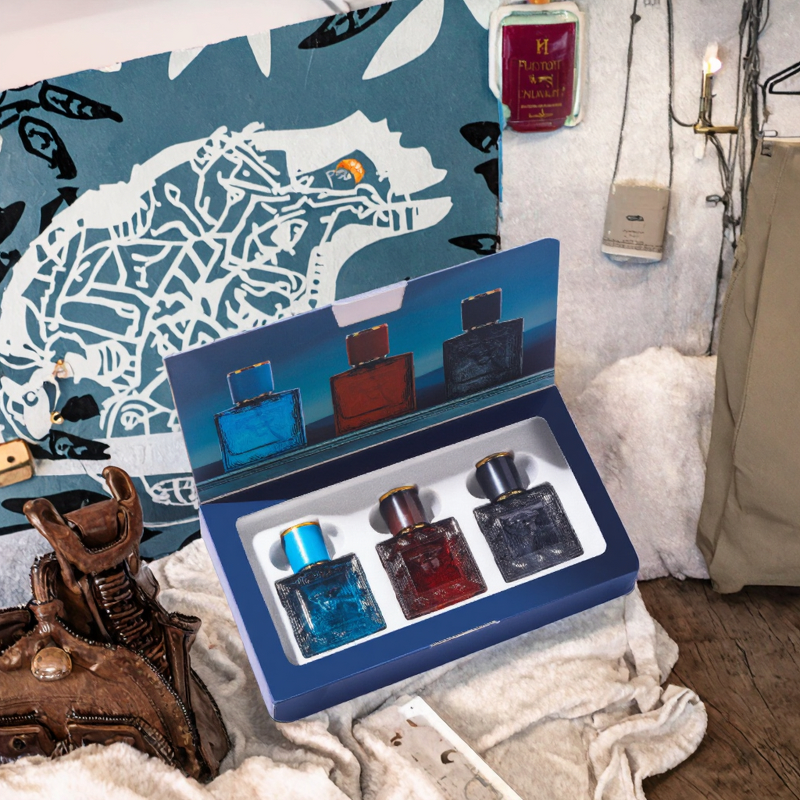 Perfume Set - Manufacturer Luxury Original Long-lasting Miniature Glass Body Mist Men