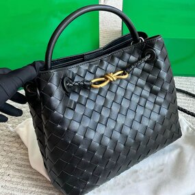 Shoulder Bag - Manufacturer Leather Woven Double Compartment Large Capacity Women's