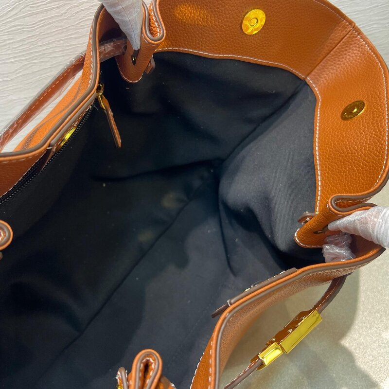 Tote Bag - Manufacturer Genuine Leather Wing Dumpling Large Capacity Luxury Women