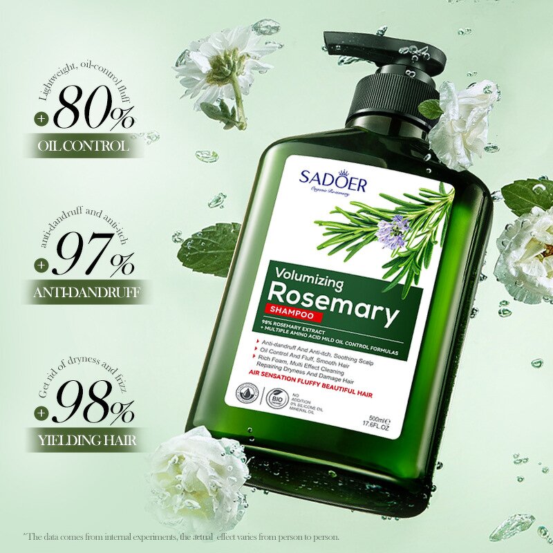 Shampoo - Manufacturer Rosemary Dandruff Oil Control Fluffy Smooth