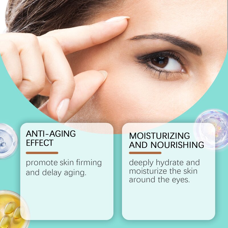 Eye Cream - Manufacturer Tightening Moisturizes Nourishes Elastic Hydrated Soft Eye