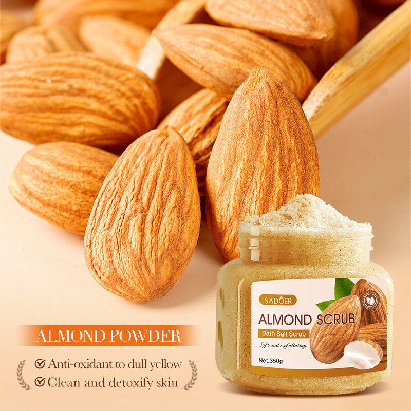 Body Scrub - Manufacturer Almond Exfoliating Cleansing Body Care Scrub