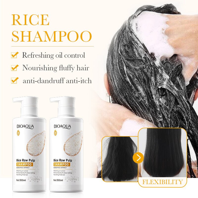Shampoo - Manufacturer Rice Slurry Dandruff Oil Control Fluffy Fragrant