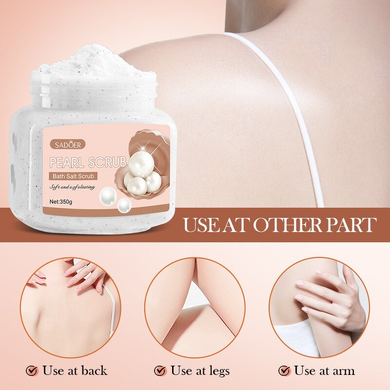 Body Scrub - Manufacturer Pearl Exfoliating Cleansing Improves Skin Quality